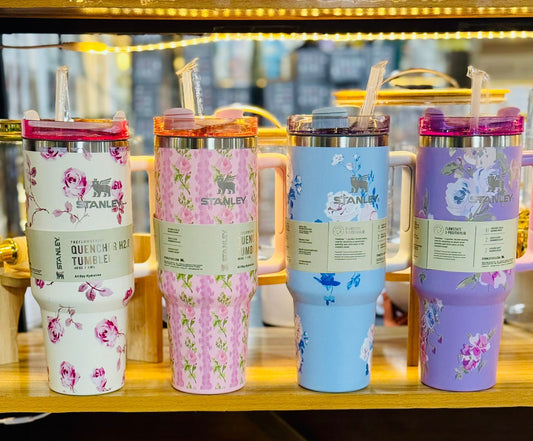 1200ml Premium Stainless Steel Marble Tumble | Vacuum Insulated Leakproof