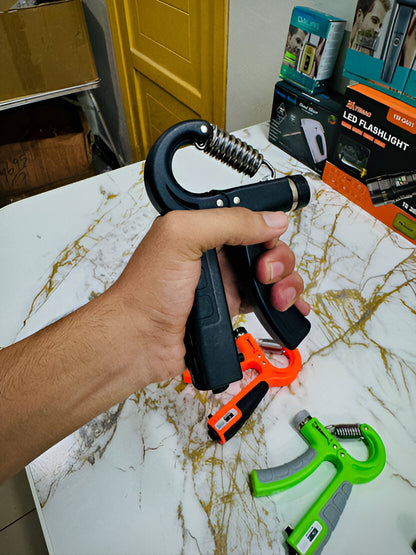 Premium Adjustable Hand Gripper with Counter (5–60kg)